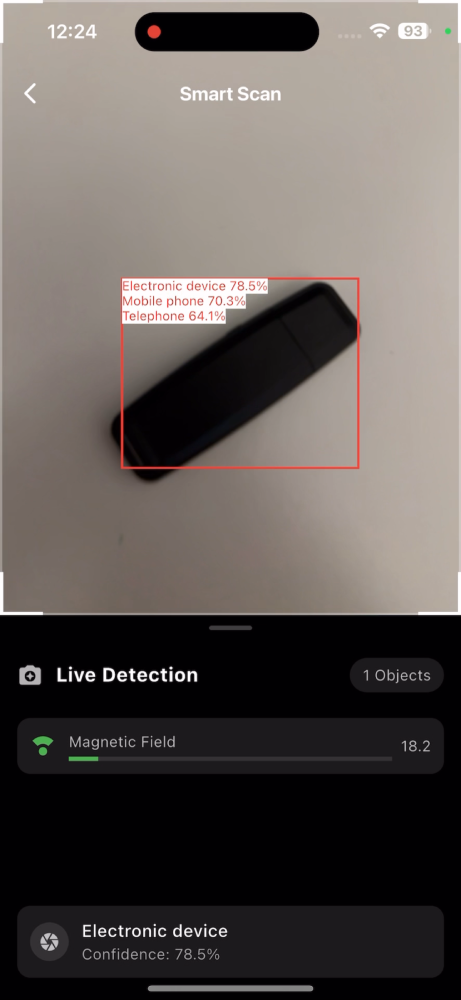 SpyFy Smart Scan Detection